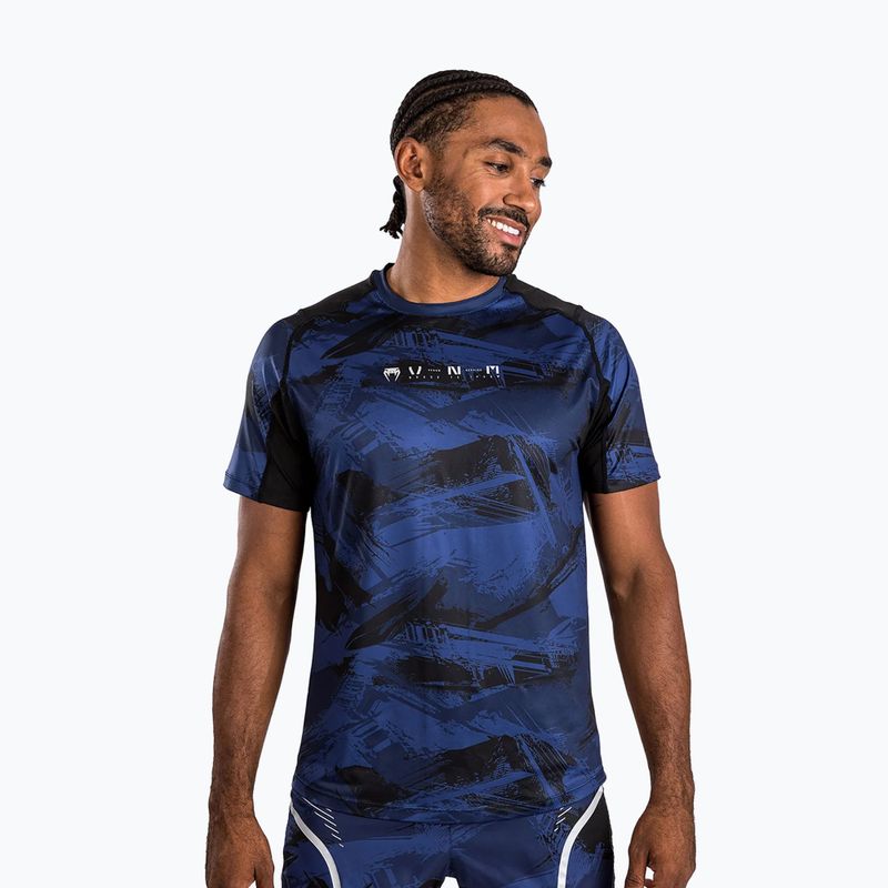 Maglietta Venum Electron 3.0 Dry-Tech uomo navy