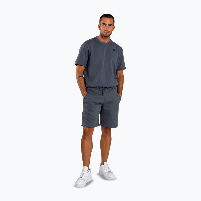 Pantaloncini da uomo Venum Silent Power Cotton blu navy 2