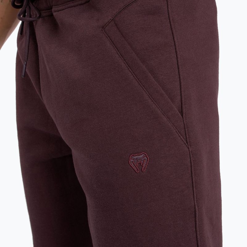 Pantaloncini da uomo Venum Silent Power Cotton marrone scuro 5