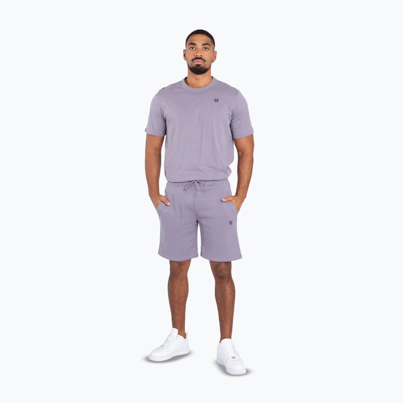 Pantaloncini da uomo Venum Silent Power Cotton lavanda grigio 2