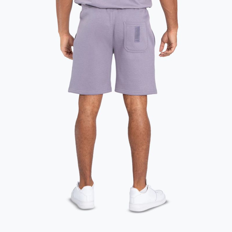 Pantaloncini da uomo Venum Silent Power Cotton lavanda grigio 3