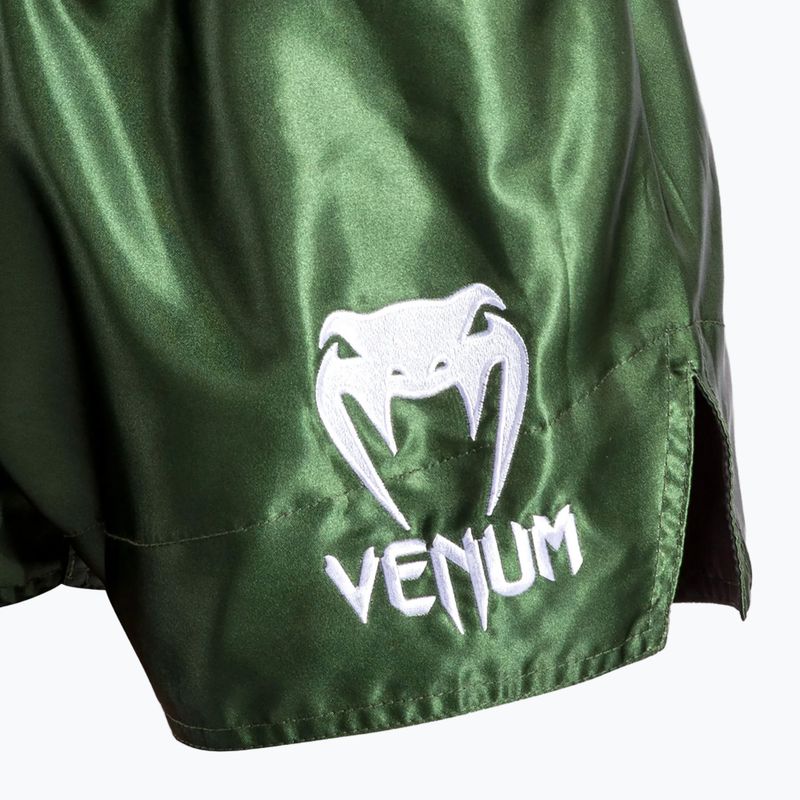 Pantaloncini da allenamento uomo Venum Classic Muay Thai khaki/white 6