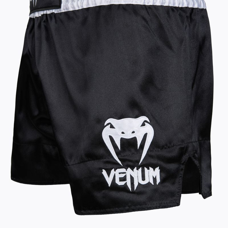 Pantaloncini da allenamento uomo Venum Classic Muay Thai black/white/gold 3