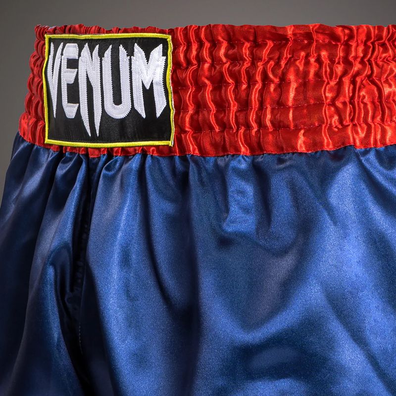 Pantaloncini da allenamento uomo Venum Classic Muay Thai blu/rosso/bianco 5