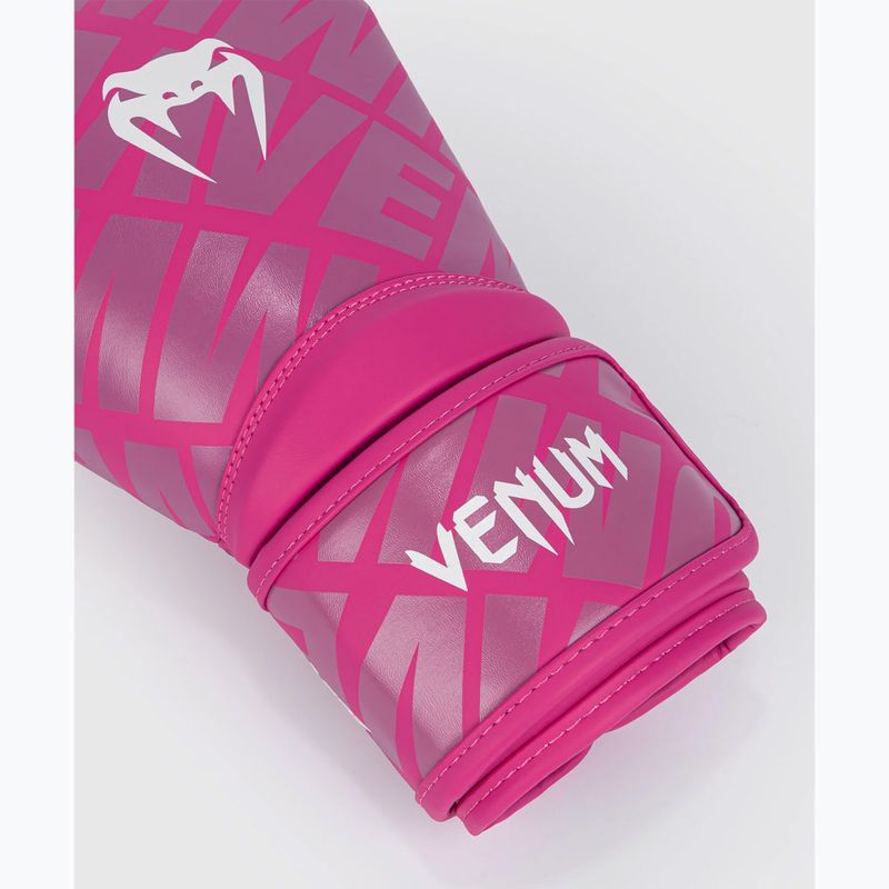 Venum Contender 1.5 XT Guanti da boxe rosa/bianco 4