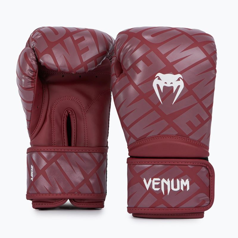 Guantoni da boxe Venum Contender 1.5 XT bordeaux/bianco 2