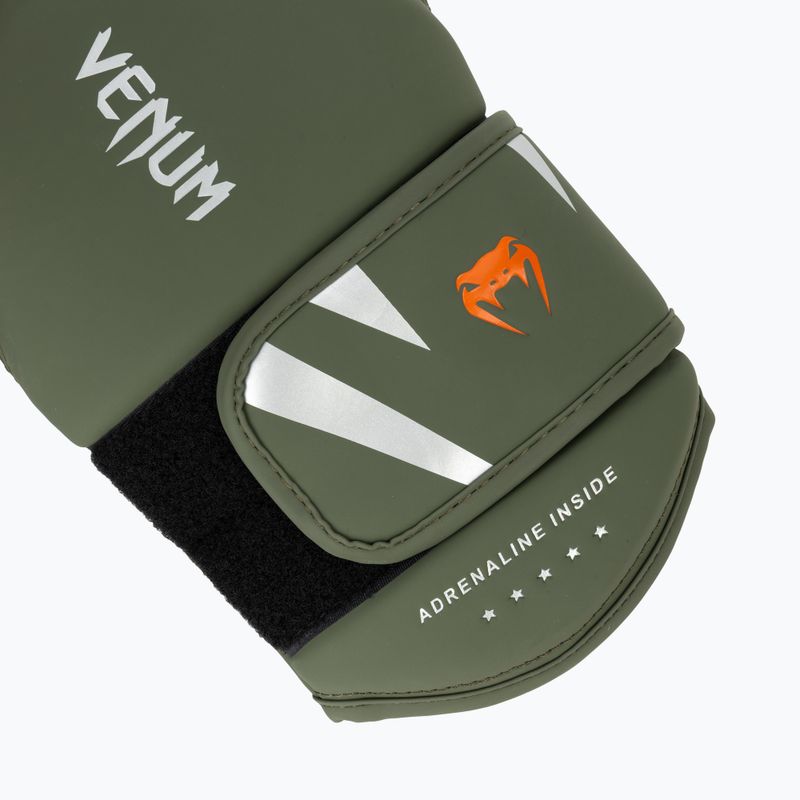 Venum Challenger 4.0 guanti da boxe da uomo nero/khaki 6