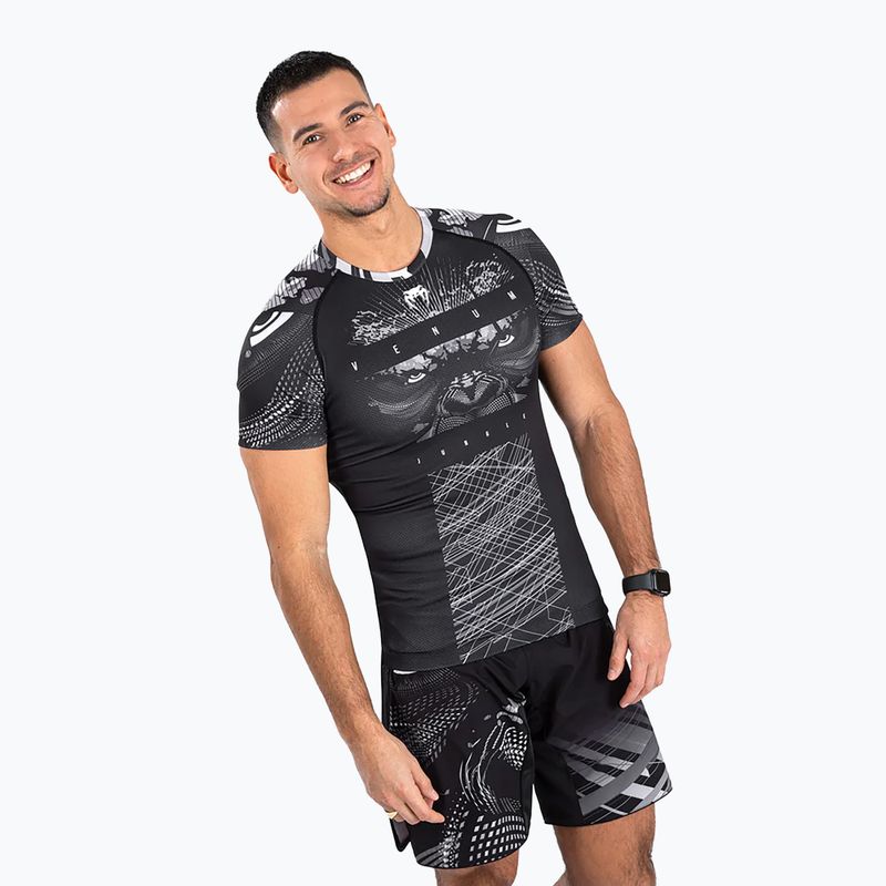 Venum Gorilla Jungle Rashguard da uomo nero/bianco