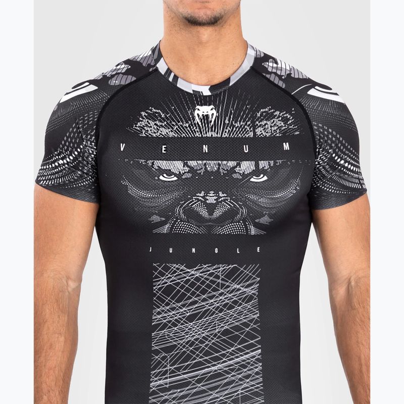 Venum Gorilla Jungle Rashguard da uomo nero/bianco 4