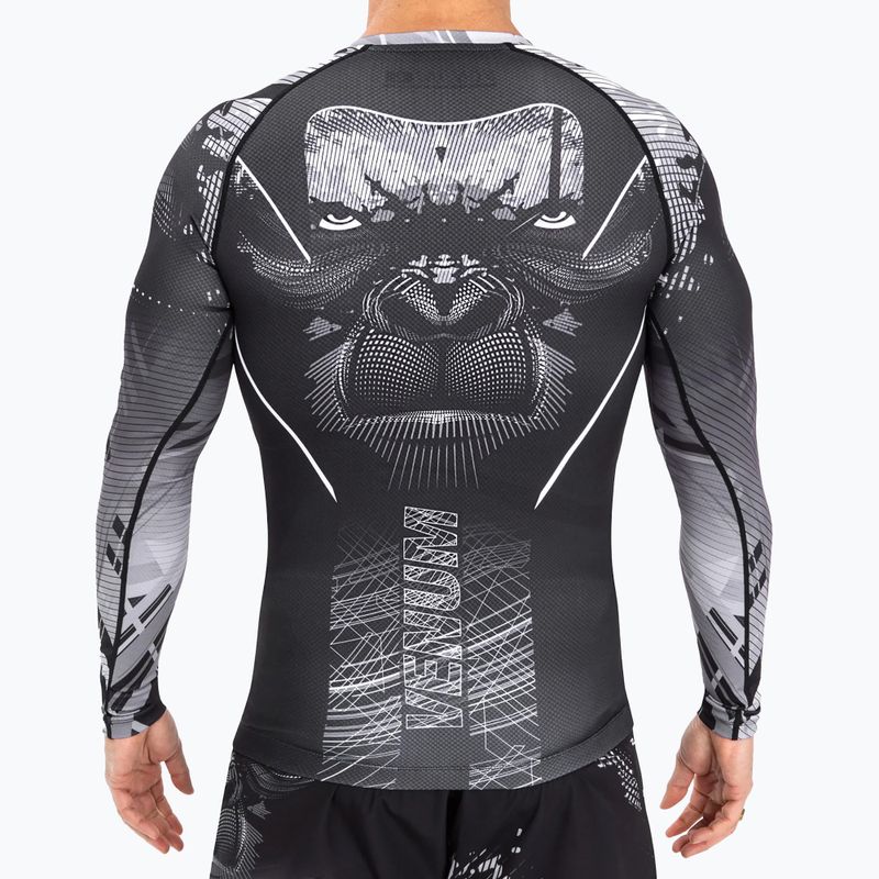 Venum Gorilla Jungle Rashguard da uomo nero/bianco 5