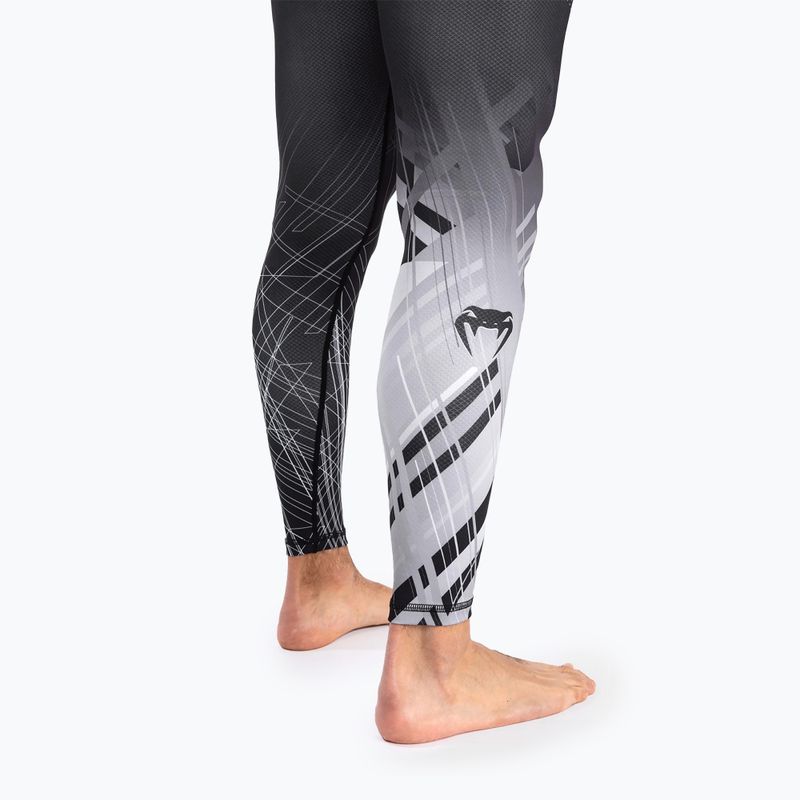 Leggings da allenamento Venum Gorilla Jungle Spats nero/bianco da uomo 8