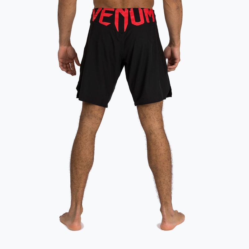 Pantaloncini da allenamento Venum Light 5.0 uomo nero/rosso 3