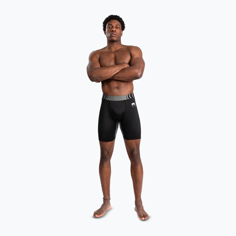 Pantaloncini da allenamento Venum Tempest Vale Tudo uomo nero/grigio 2