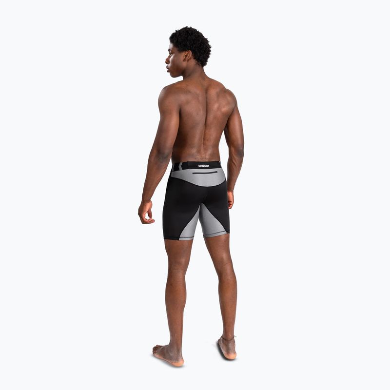 Pantaloncini da allenamento Venum Tempest Vale Tudo uomo nero/grigio 3