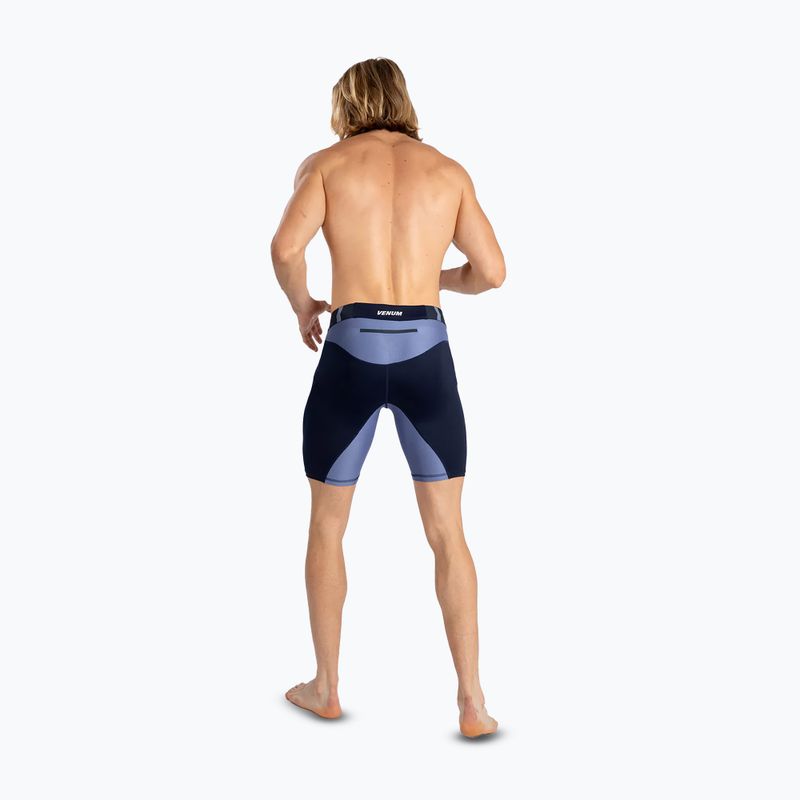 Pantaloncini da allenamento Venum Tempest Vale Tudo da uomo blu navy/blu 4