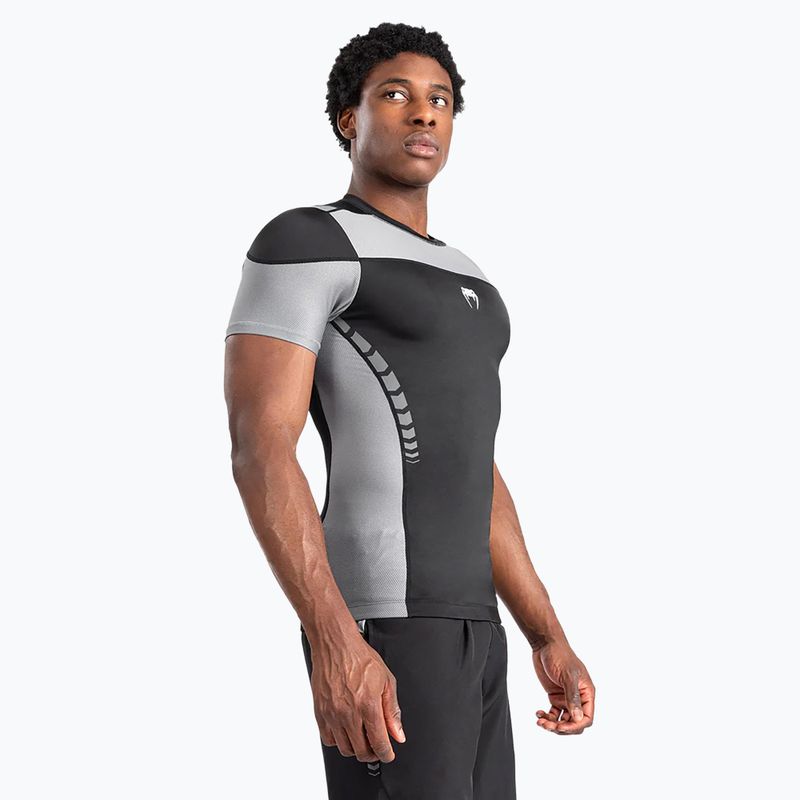 Venum Tempest Rashguard da uomo nero/grigio 2