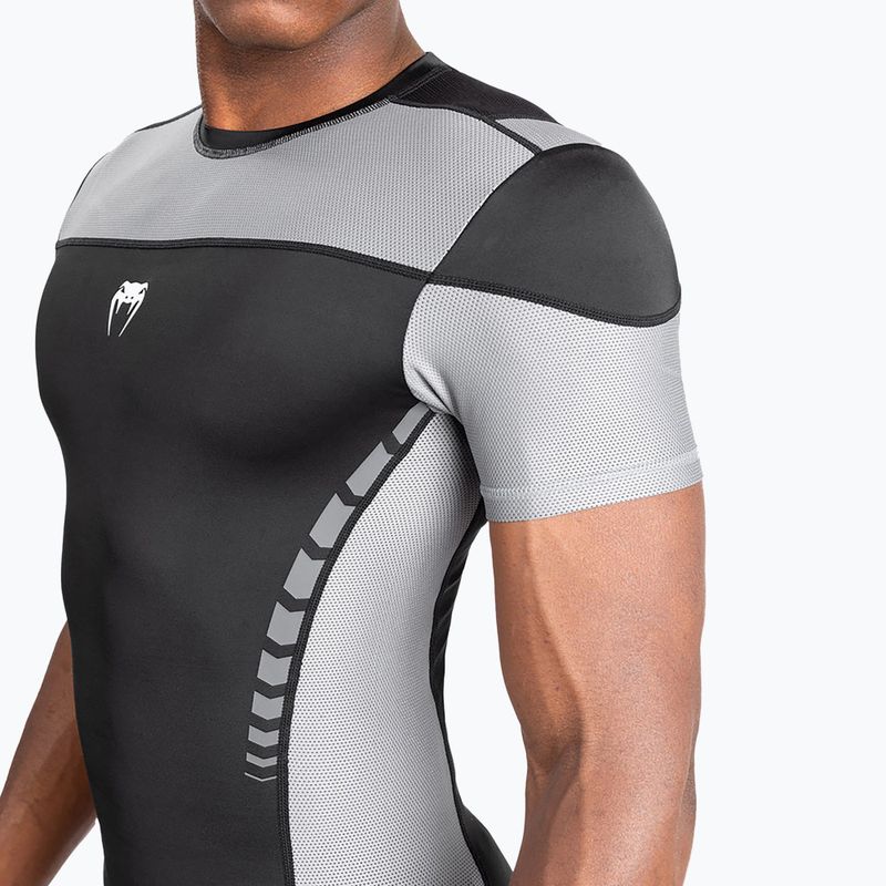 Venum Tempest Rashguard da uomo nero/grigio 4