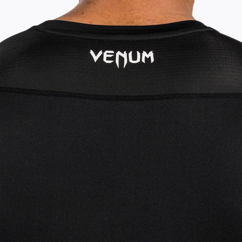 T-shirt Venum Attack Rashguard da uomo, nero 6