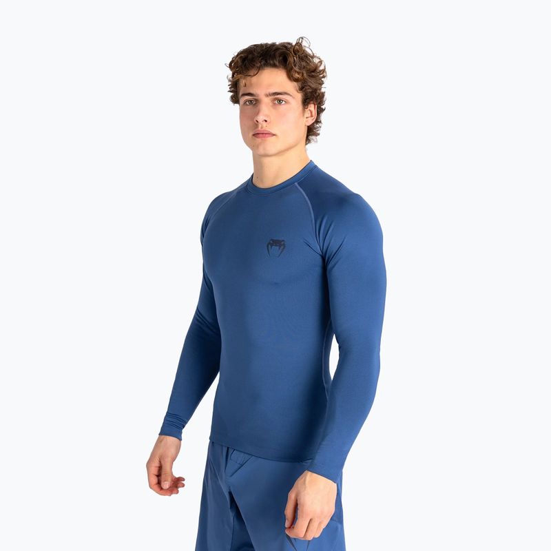 Venum Contender Rashguard Longsleeve da uomo blu 2