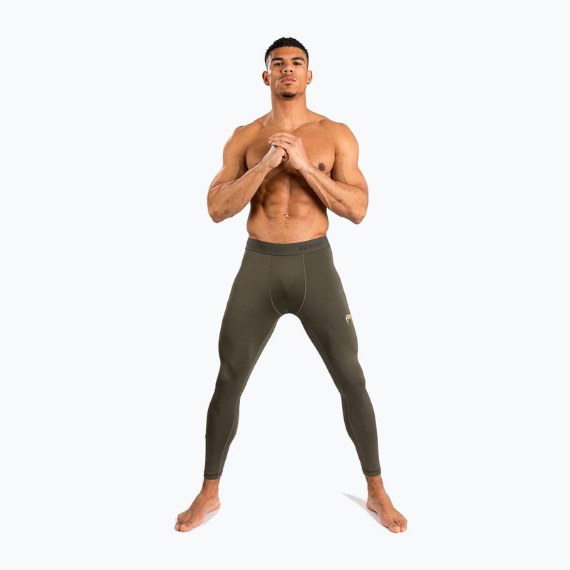 Leggings da allenamento Venum Contender kaki per uomo 2