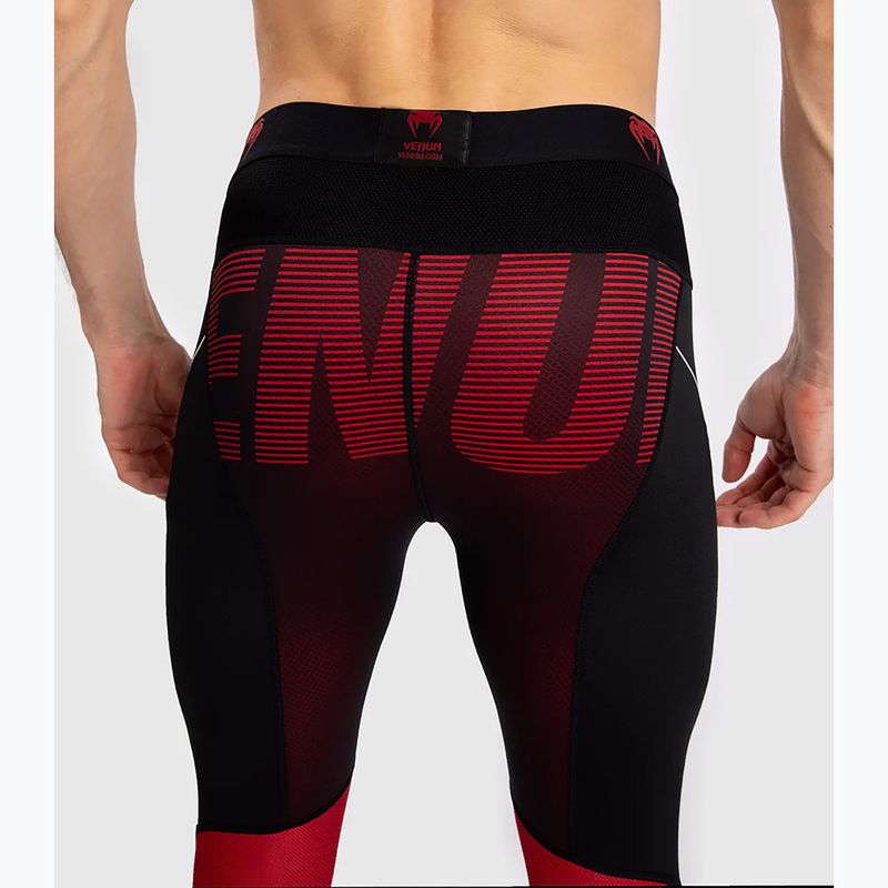 Leggings Venum da uomo Adrenaline Spats nero/rosso 5