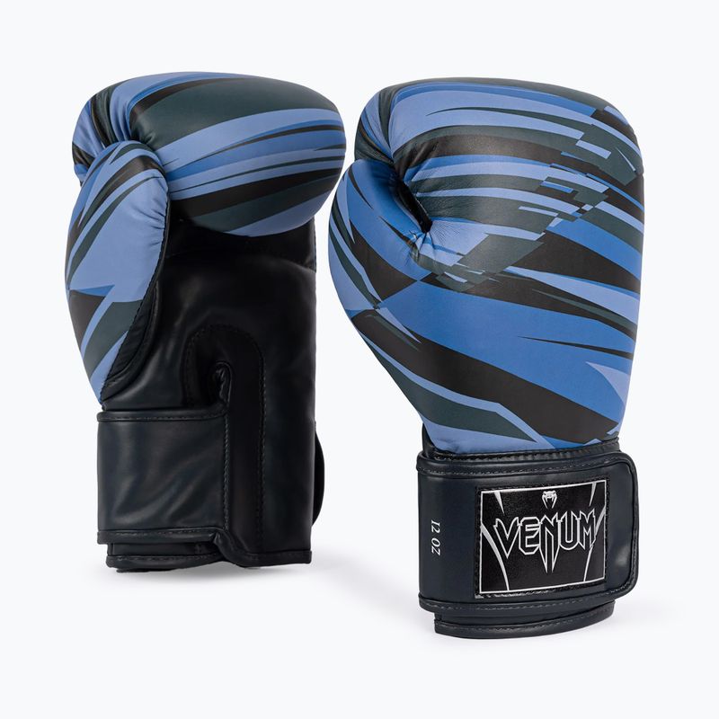 Guantoni da boxe Venum Abyss shadow blu 3