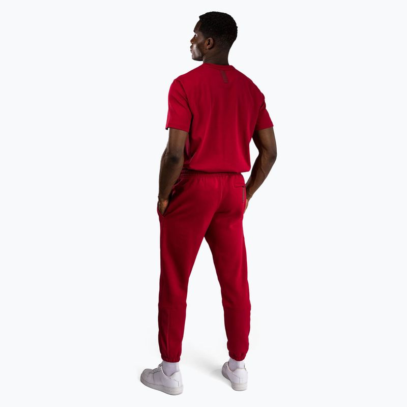 Pantaloni Venum Silent Power da uomo rosso ciliegia 3