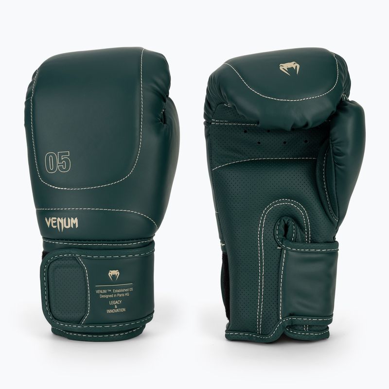 Guantoni da boxe Venum Impact Evo Uomo 16 OZ verde smeraldo