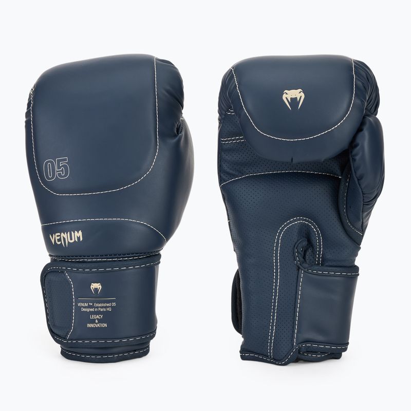Guantoni da boxe Venum Impact Evo blu ghiaccio 3