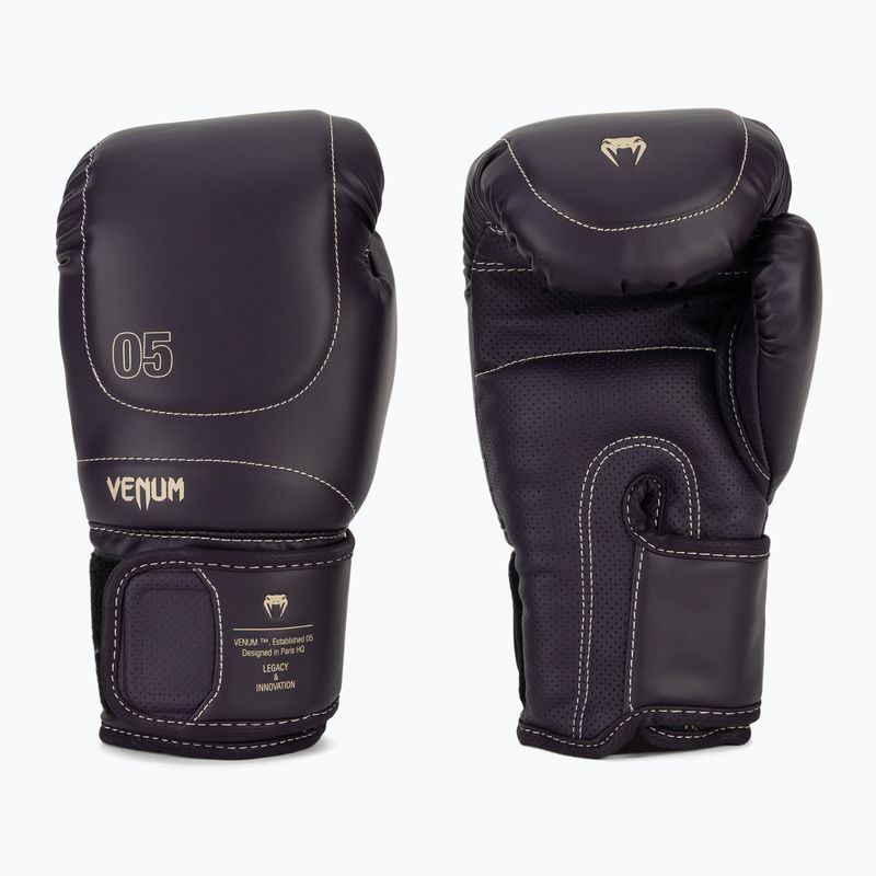 Guantoni da boxe Venum Impact Evo da uomo viola intenso