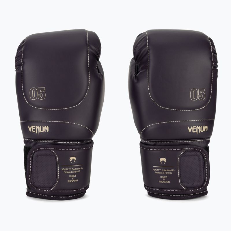 Guantoni da boxe Venum Impact Evo da uomo viola intenso 2