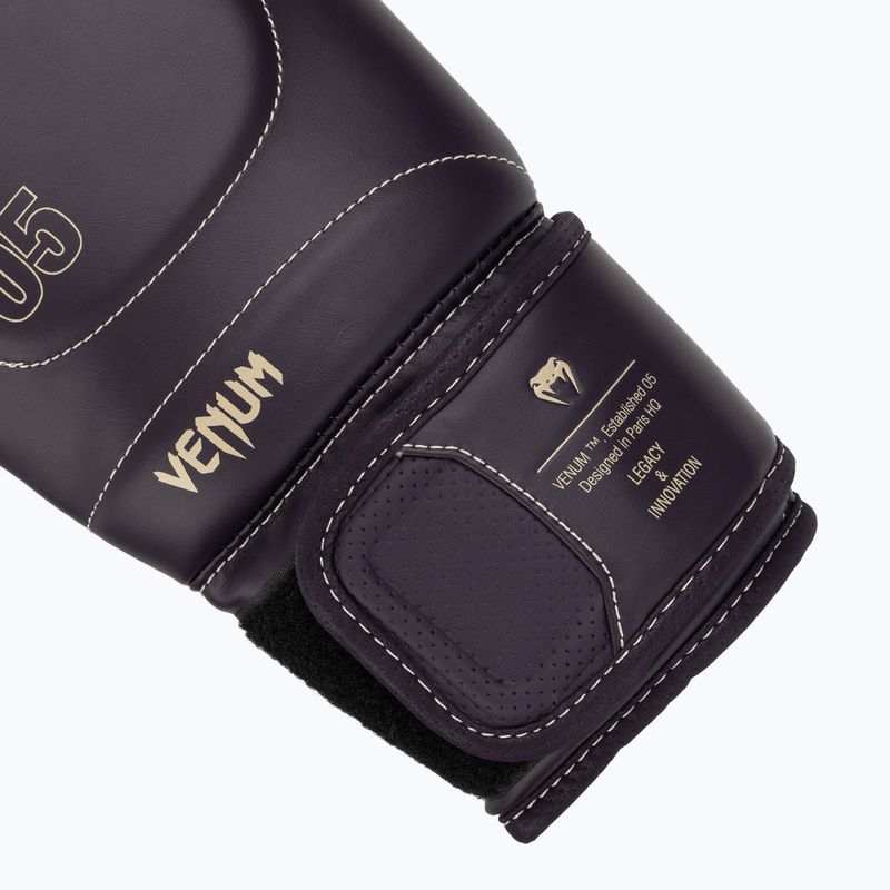 Guantoni da boxe Venum Impact Evo da uomo viola intenso 6