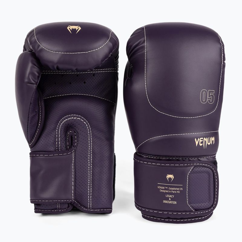 Guantoni da boxe Venum Impact Evo da uomo viola intenso