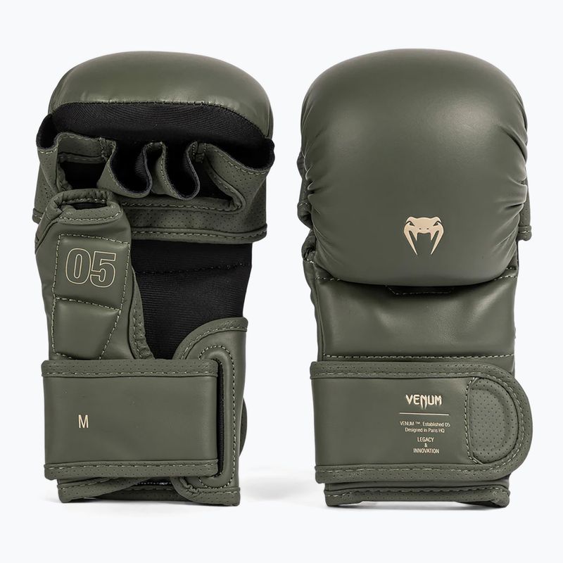 Guantoni da boxe Venum Impact Evo da uomo verde militare