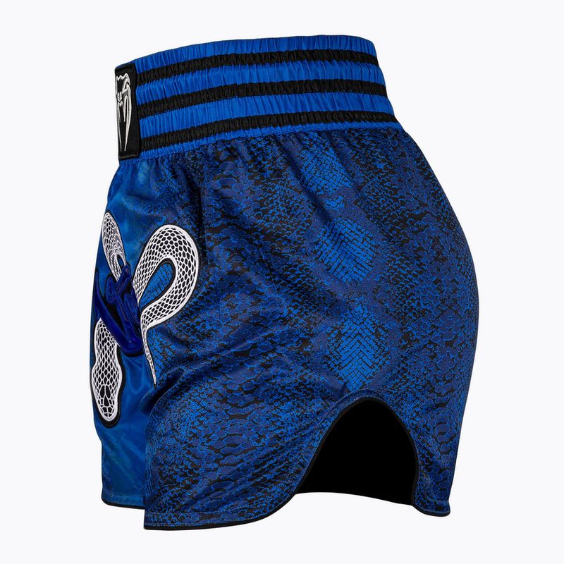 Pantaloncini da allenamento Venum Amazonia Muay Thai donna blu oltremare 3