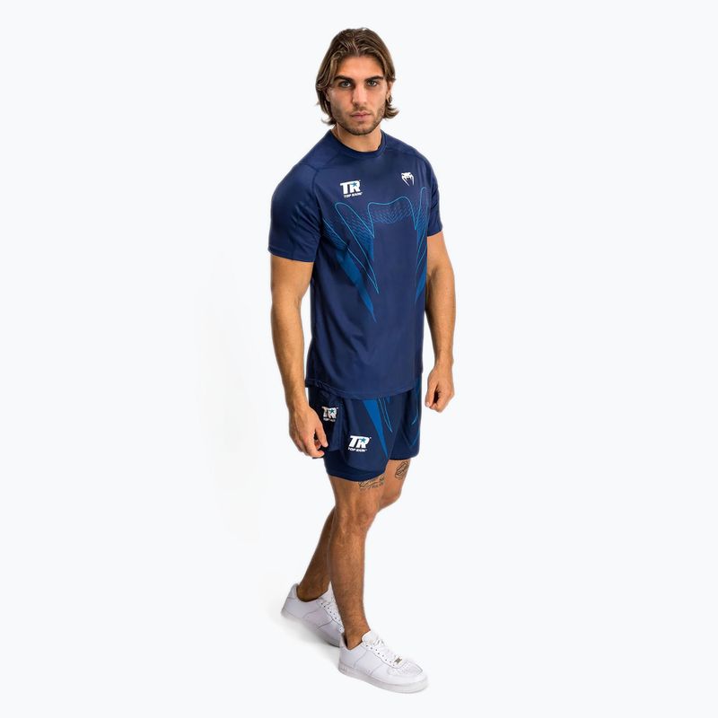 Venum X Top Rank Original Uomo Dry Tech Shirt blu navy 2