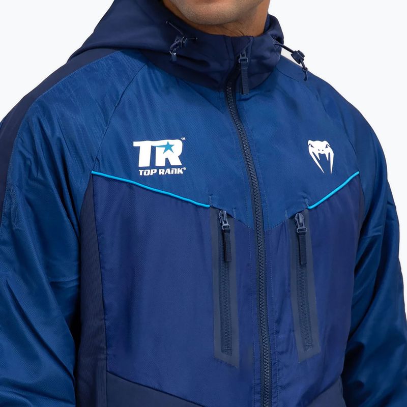 Venum X Top Rank Original Felpa con cappuccio full zip da uomo blu navy 5