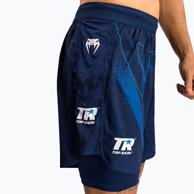 Pantaloncini da allenamento Venum X Top Rank Original da uomo blu navy 5