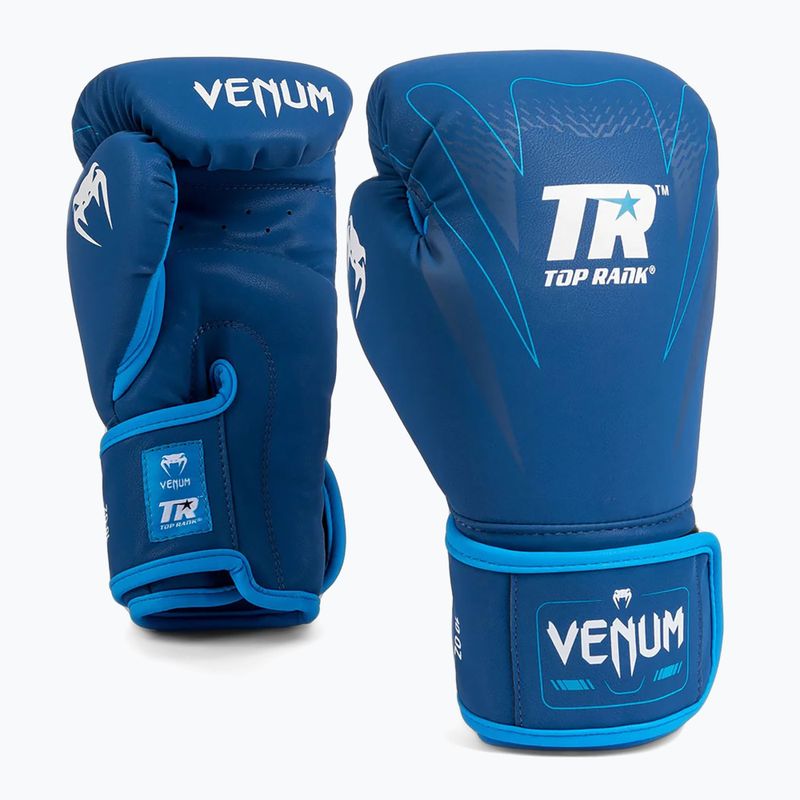 Guantoni da boxe Venum X Top Rank Original Impact blu navy 3