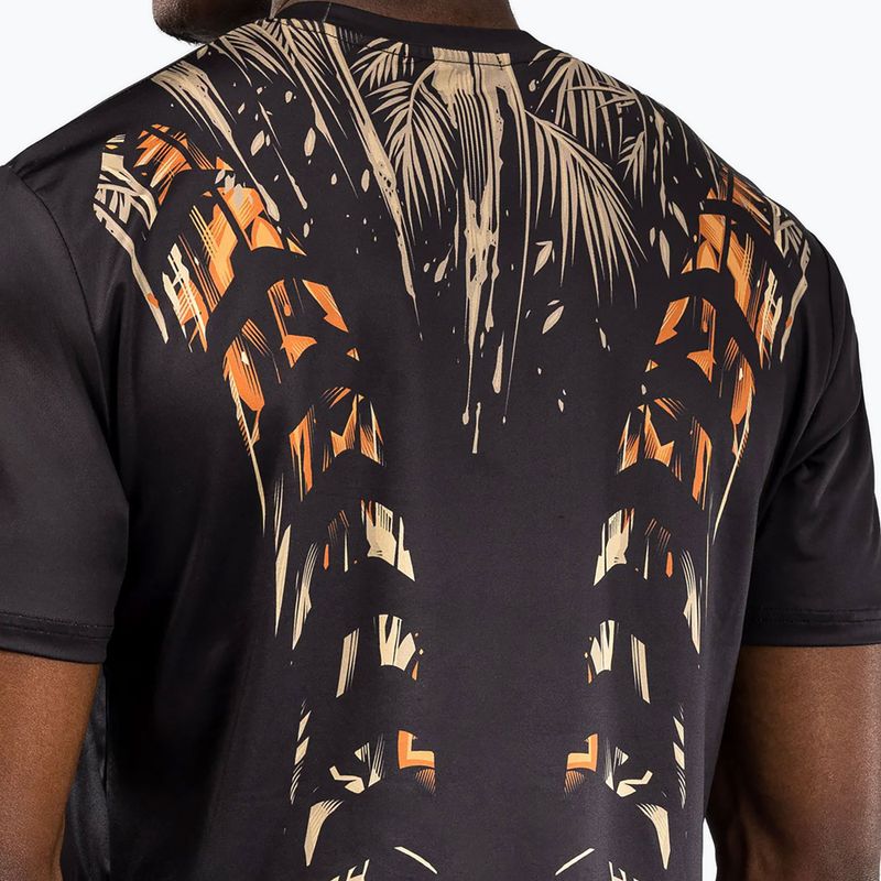 Maglietta Venum Tiger Dry Tech Uomo nero/arancio neon 5
