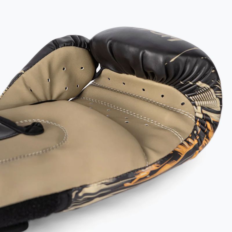 Guantoni da boxe Venum Tiger nero/arancio neon 6