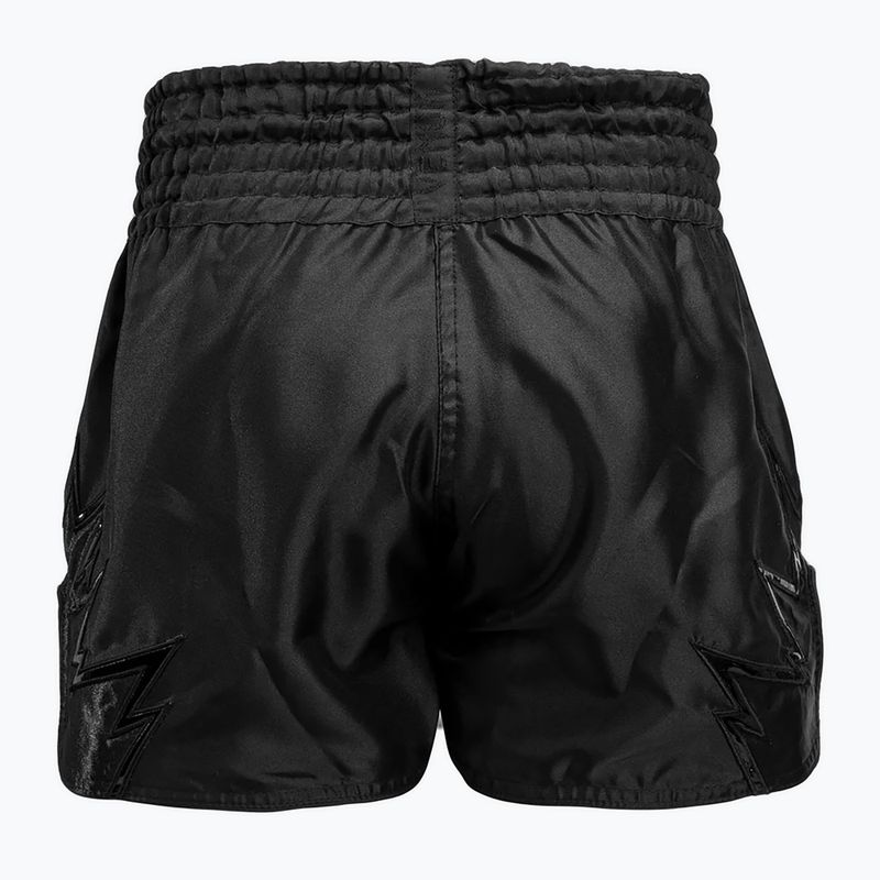 Pantaloncini da allenamento Venum Inferno Muay Thai da uomo, nero 2