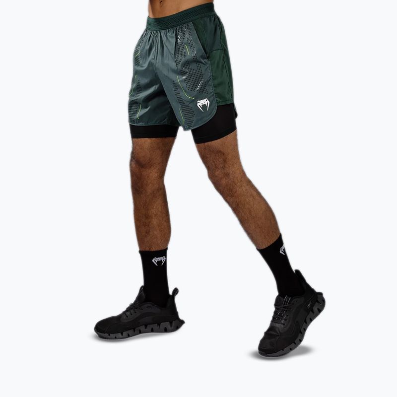 Pantaloncini da allenamento uomo Venum Technical 3.0 Training verde foresta