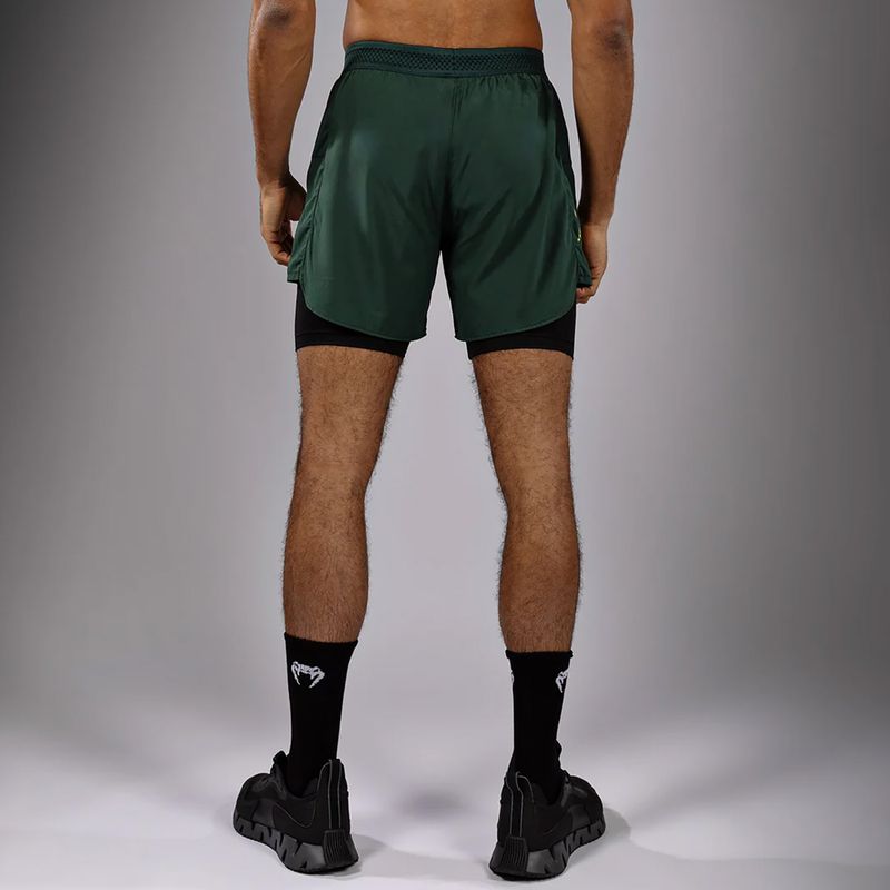 Pantaloncini da allenamento uomo Venum Technical 3.0 Training verde foresta 3