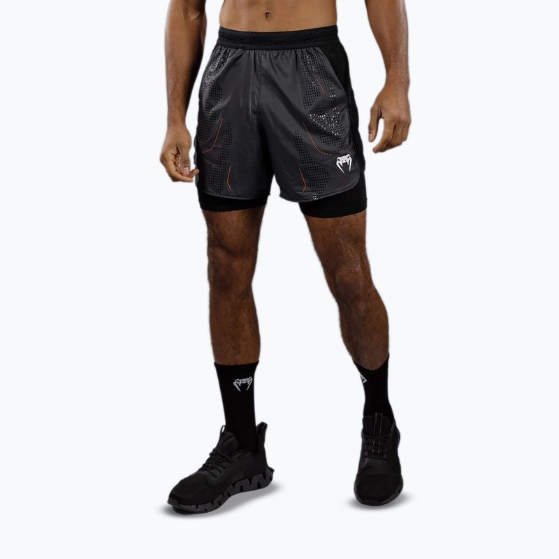 Pantaloncini da allenamento uomo Venum Technical 3.0 Training graphite