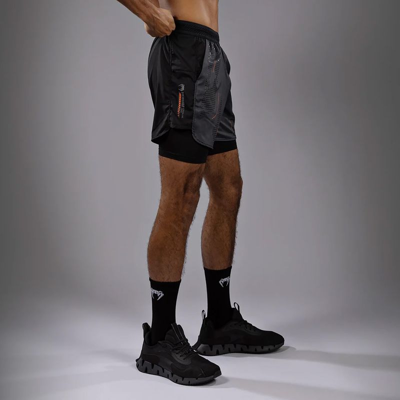 Pantaloncini da allenamento uomo Venum Technical 3.0 Training graphite 4