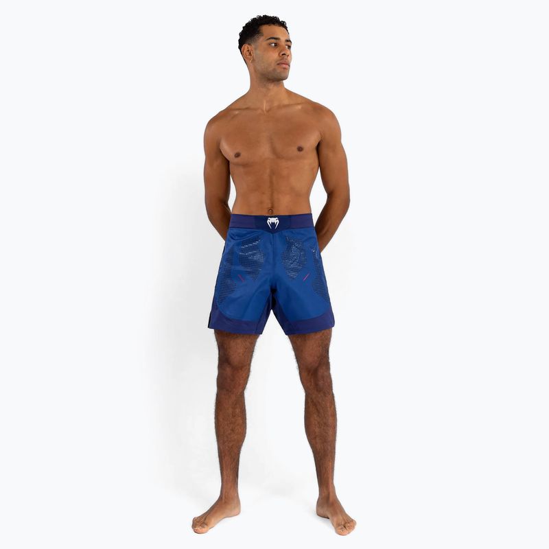 Pantaloncini da combattimento Venum Technical 3.0 da uomo blu notte 2