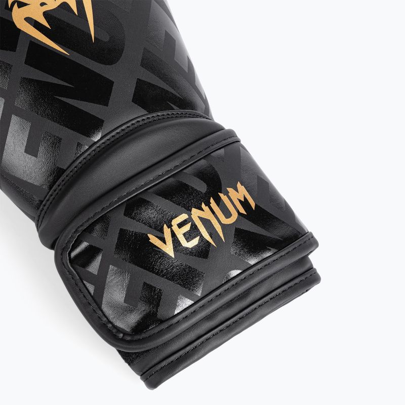 Venum Contender 1.5 XT Guanti da boxe per bambini nero/oro 3