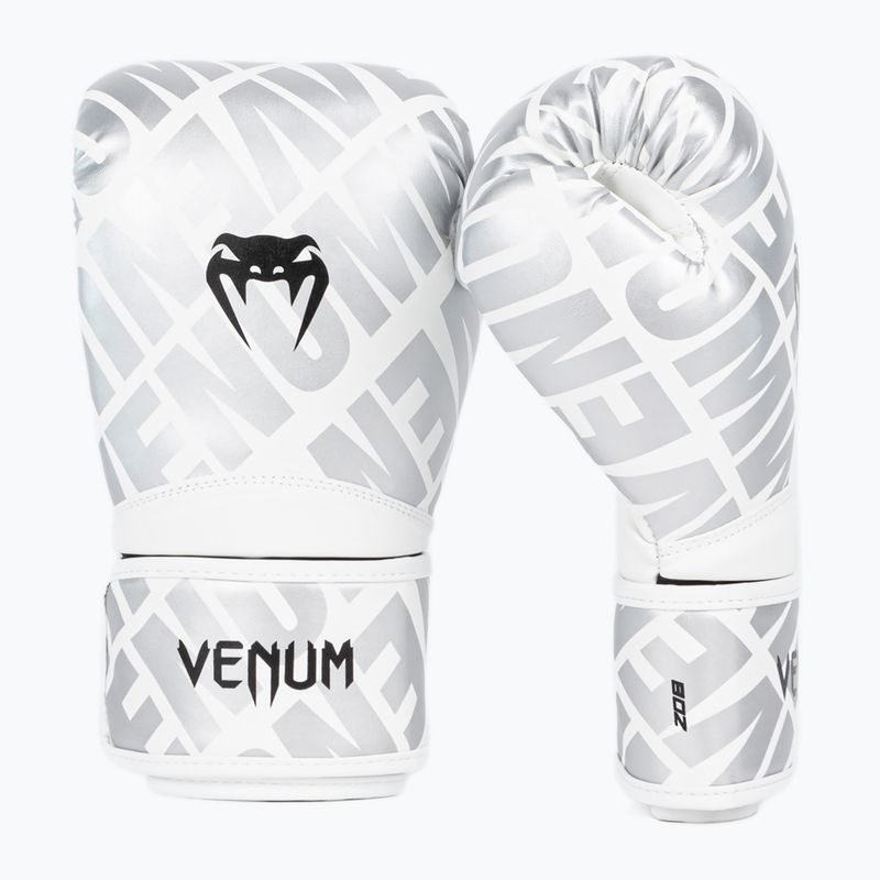 Guantoni da boxe Venum Contender 1.5 XT Kids bianco/argento 2