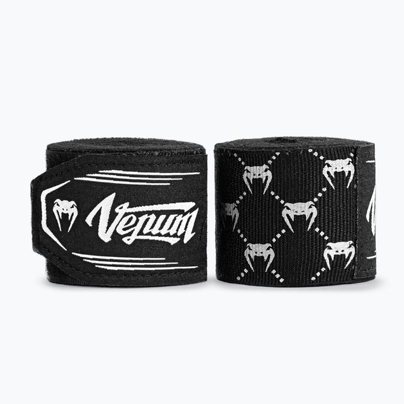 Fasce da boxe Venum Hand Wraps 250 cm black/white